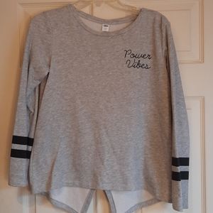 Old navy girls sweatshirt size xl/14